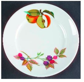 Evesham Bread and Butter Plate