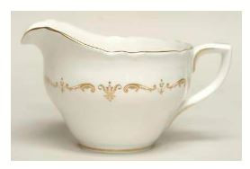 Gold Chantilly Creamer