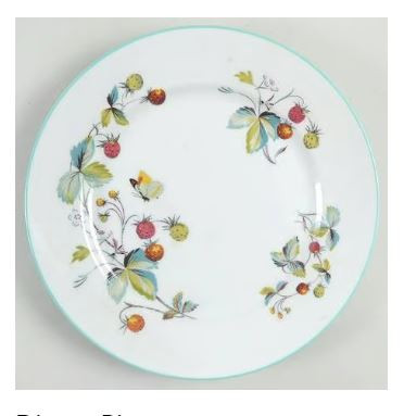 Strawberry Fair Dinner Plate