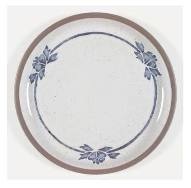 Blue Print Dinner Plate