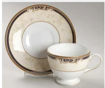 Cornucopia Cup and Saucer