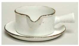 Creation Gravy Boat and Stand