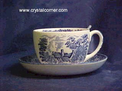 Romantic England Wedgwood Cup And Saucer