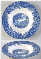 Romantic England Rim Soup or Pasta Bowl