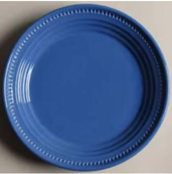 Craft Blueberry Round Salad Plate