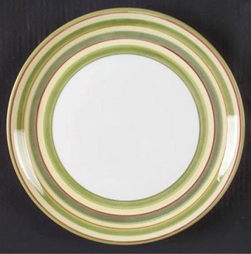 Lime Twist Tropical Breeze Round Salad Plate