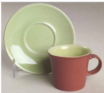 Juice Apple Demitase Cup and Saucer