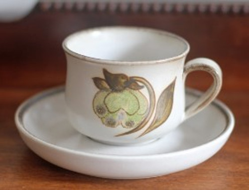 Troubadour Denby Cup And Saucer