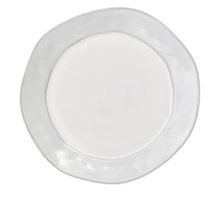 Azores Greige Dinner Plate