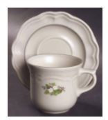 Christmas Heirloom Cup and Saucer