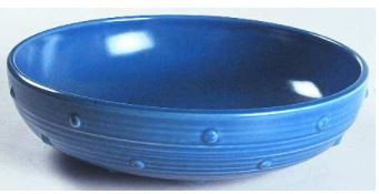 Wyngate Blue Round Vegetable or Serving Bowl