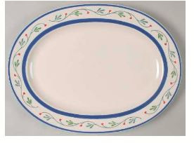 Wyngate Floral Medium Oval Platter