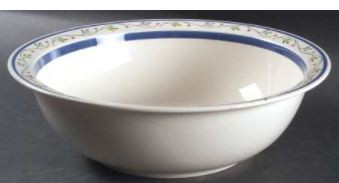 Wyngate Floral Round Vegetable or Serving Bowl