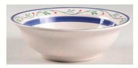 Wyngate Floral Round Soup Cereal Bowl