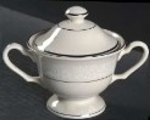 Brocade Pickard Sugar And Lid