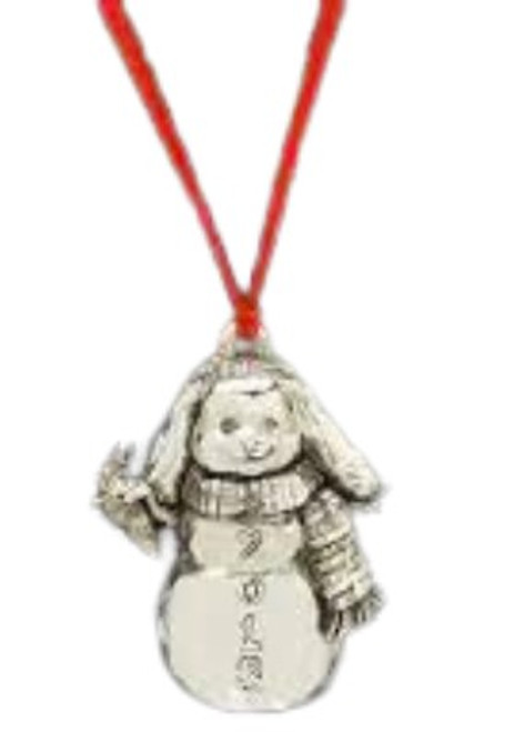 2013 Snow Bunny Ornament Arthur Court Designs