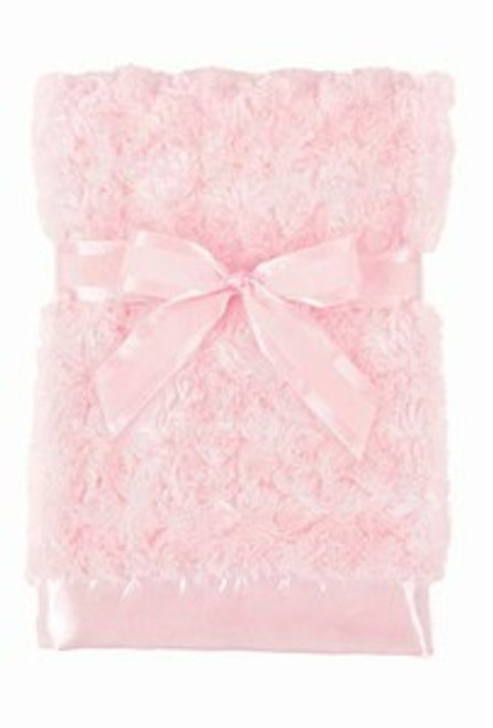 Cottontail  Pink Swirly Blanket  Bearington Baby Collection