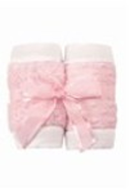 Burpy Set  Pink 2 Assorted  Bearington Baby Collection