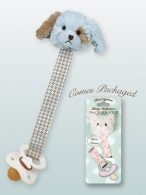 Waggles Pacifier Clip Bearington Collection