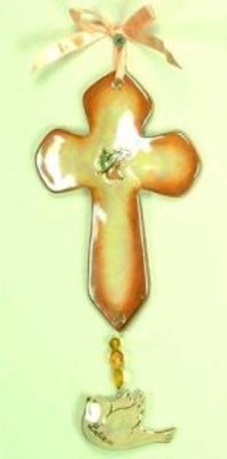 Believe Leaf Cross Blue Sky He