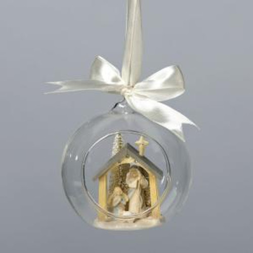 Nativity Glass Dome Ornament Foundations