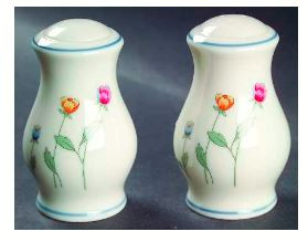 Country Flowers Salt and Pepper Shaker