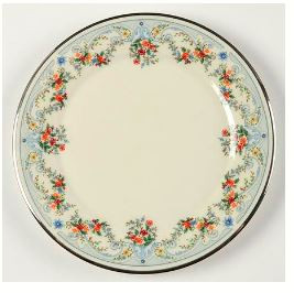 Fleur De France Round Salad Plate