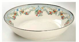 Fleur De France Round Vegetable or Serving Bowl