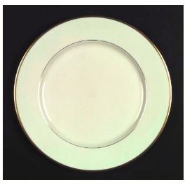 Gold Forum Dinner Plate