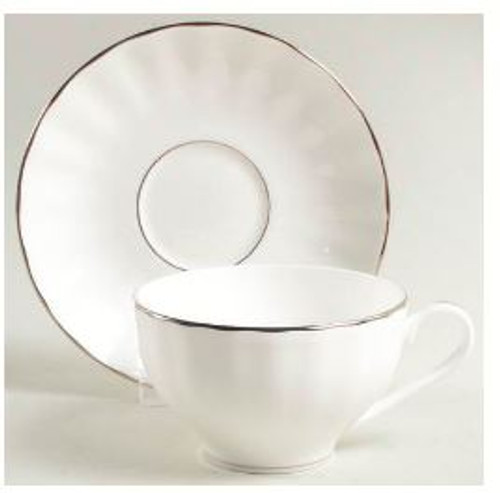 Grand Manor Platinum Gorham Cup And Saucer