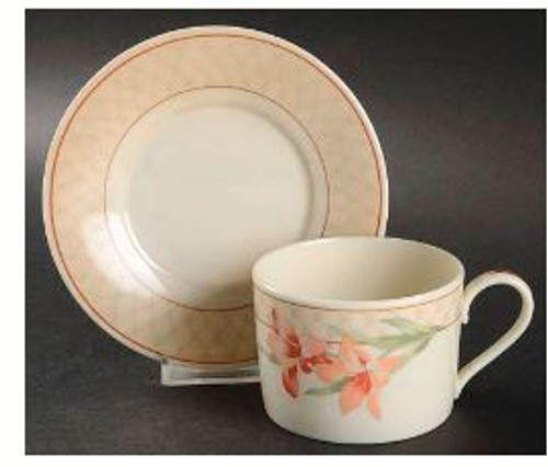 Trapunto Gorham Cup And Saucer Trapunto Gorham Cup And Saucer