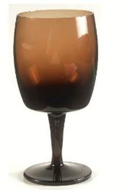 Accent Brown Gorham Water Goblet