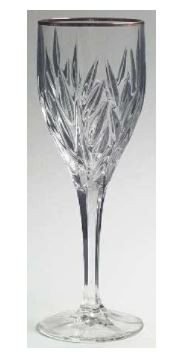 Star Blossom Gold Water Goblet