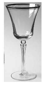 Theme Platinum Water Goblet