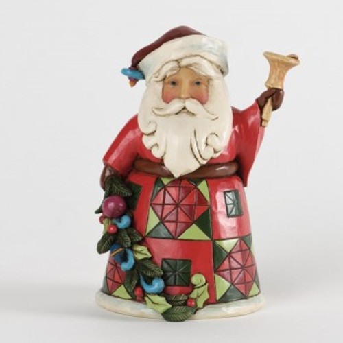Glad Tidings Pint Sized Santa Figurine Jim Shore