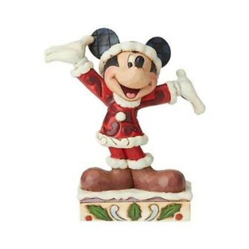 Disney Traditions Mickey Christmas Jim Shore Collectible