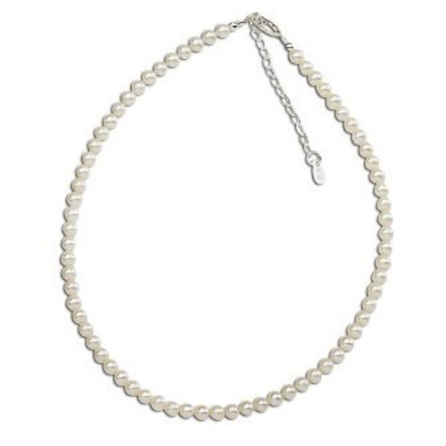 Zoey 12 14 Inch Necklace With Freshwater Pearls S. Silver