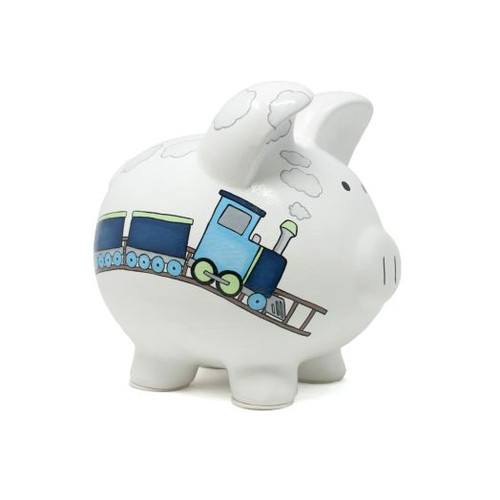 Child To Cherish Pink Multi Dot Bank Piggy Bank Child To Cherish Pink Multi Dot Bank Piggy Bank