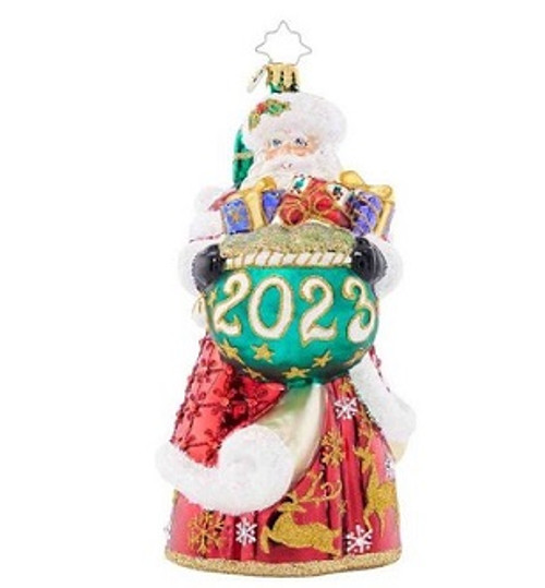 New Year Nice List 2023  Christopher Radko Ornament