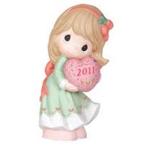 Love Is The Best Gift Of All 2011  Precious Moment Figurine