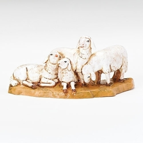 5 Sheep Her Nativity Fontanini Roman In