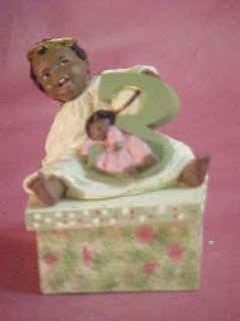 African American Misc.Ectible Figurine, Miss Martha Originals, All GodS Childrens Socks