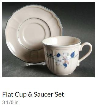 Apple Blossom Cup and Saucer