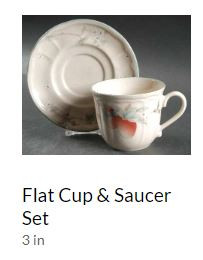 Apple Magic Cup and Saucer