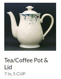 Berry Grove Coffee Pot