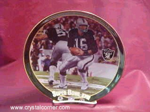 Jim Plunkett Bradford Exchange Closed