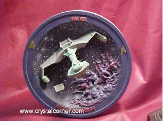 KLINGON BATTLECRUISER D-7 #A13 - KLINGON BATTLECRUISER D-7 #A1394      Bradford Exchange Collector Plate