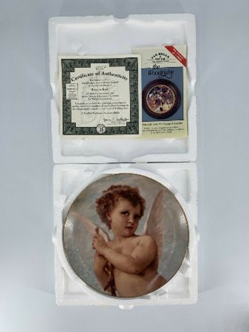 Love At Rest #4242A Bradford Exchange Collector Plate