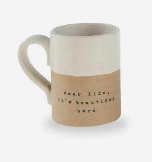 Dear Life Stoneware Mug Mud