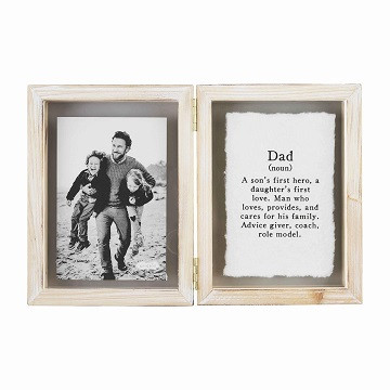 Mud Pie Gifts - Dad Hinged Glass Frame